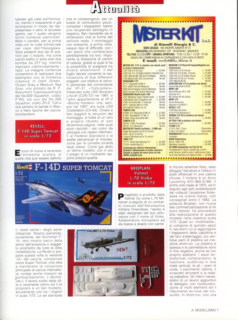 Aerei Modellismo 1999-11